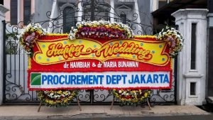 Toko Bunga di Johar Baru Jakarta Pusat